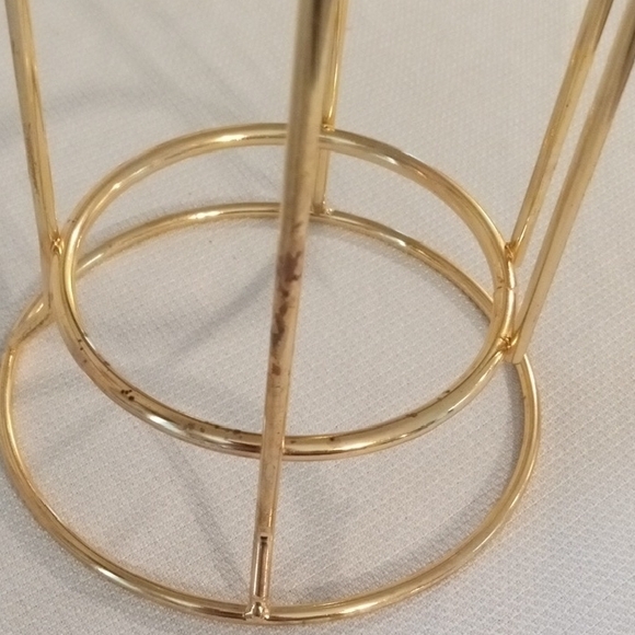 World Market Geometric Gold and White Mug Set - Picture 8 of 9